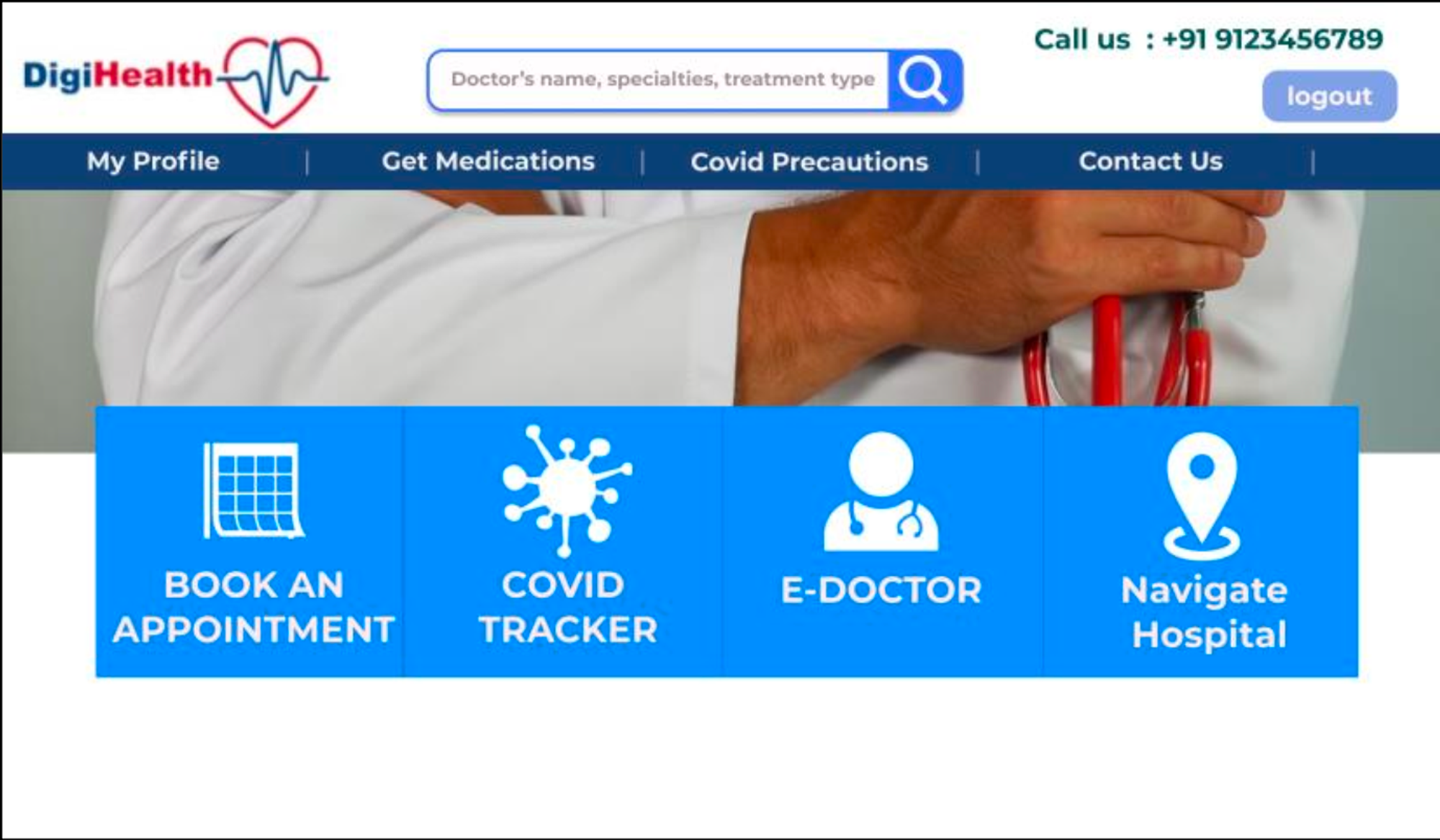 An image of the DIGIHEALTH project.